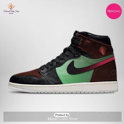 [TRENDING EDITION] 2023 GOTG Marvel Gamora Air Jordan High Top Sneaker - soulcals