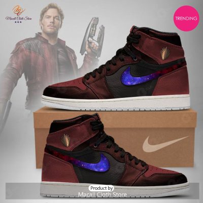[TRENDING EDITION] 2023 GOTG Marvel Star Lord Air Jordan High Top Sneaker - soulcals