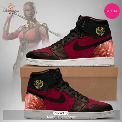[TRENDING EDITION] 2023 Marvel Avengers Okoye Air Jordan High Top Sneaker - soulcals