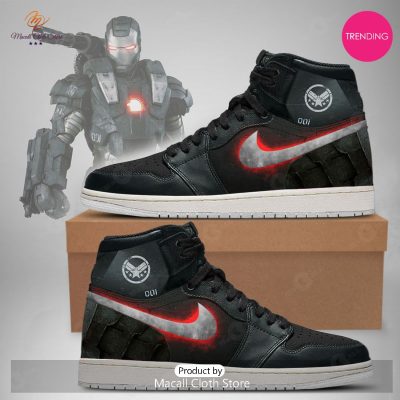 [TRENDING EDITION] 2023 Marvel Avengers War Machine Air Jordan High Top Sneaker - soulcals