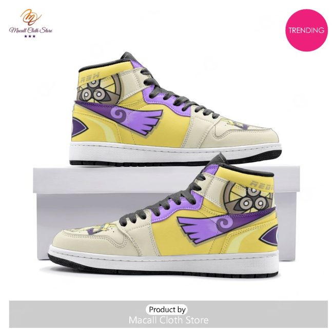[TRENDING EDITION] Aegislash Pokemon Yellow Air Jordan High Top Sneaker - soulcals