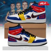 [TRENDING EDITION] AFL Adelaide Crows Personalize Air Jordan High Top Sneaker - soulcals