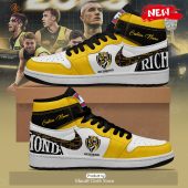 [TRENDING EDITION] AFL Richmond Tigers Personalize Air Jordan High Top Sneaker - soulcals