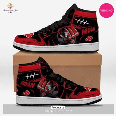 [TRENDING EDITION] Akatsuki Hidan Naruto Jordan High Top Sneakers Anime Shoes - soulcals