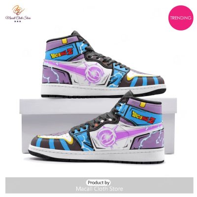 [TRENDING EDITION] Anime - Dragon Ball Beerus Pink Air Jordan High Top Sneaker - soulcals