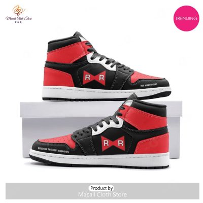 [TRENDING EDITION] Anime - Dragon Ball Red Ribbon Air Jordan High Top Sneaker - soulcals