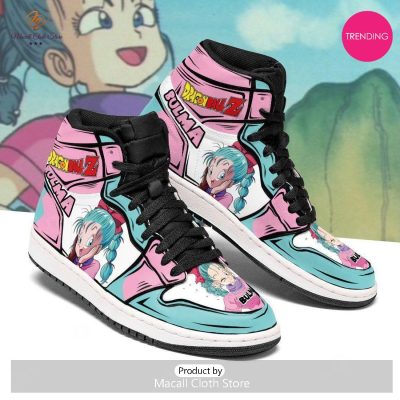 [TRENDING EDITION] Bulma Dragon Ball Z Dbz Air Jordan High Top Sneaker - soulcals