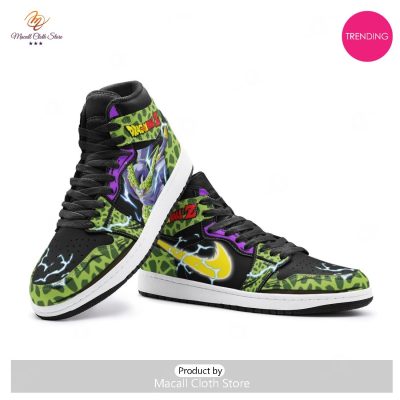 [TRENDING EDITION] Cell Dragon Ball Air Jordan High Top Sneaker - soulcals