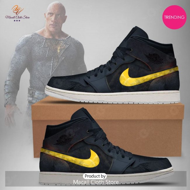 [TRENDING EDITION] DC Black Adam Air Jordan High Top Sneaker - soulcals