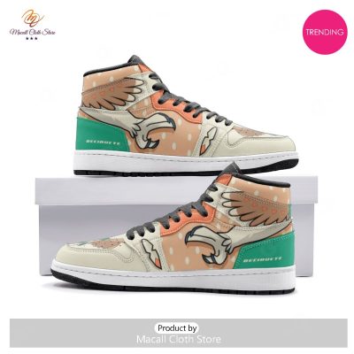 [TRENDING EDITION] Decidueye Pokemon Air Jordan High Top Sneaker - soulcals