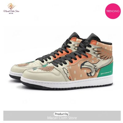 [TRENDING EDITION] Decidueye Pokemon Air Jordan High Top Sneaker - soulcals