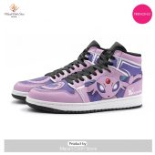 [trending Edition] Espeon Pokemon Air Jordan High Top Sneaker Amazing Pic - demo10