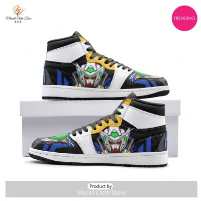 [TRENDING EDITION] Exia Gundam Luxury Design Air Jordan High Top Sneaker - soulcals