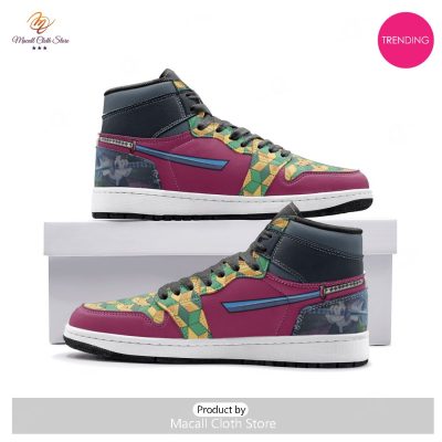 [TRENDING EDITION] Giyu Tomioka Demon Slayer Air Jordan High Top Sneaker - soulcals