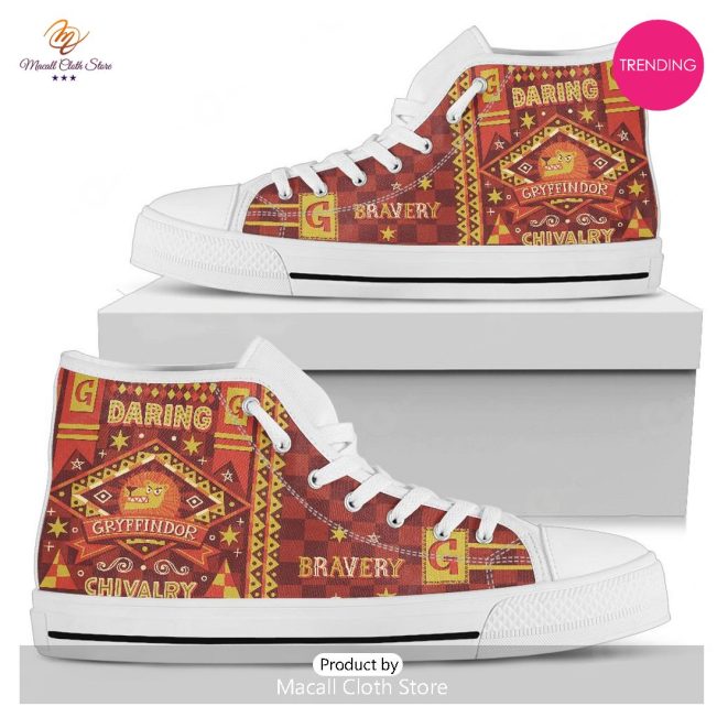 [TRENDING EDITION] Gryffindor Shoes - Harry Potter Air Jordan High Top Sneaker - soulcals