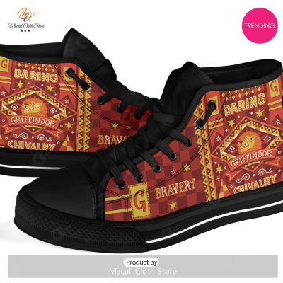 [TRENDING EDITION] Gryffindor Shoes - Harry Potter Air Jordan High Top Sneaker - soulcals