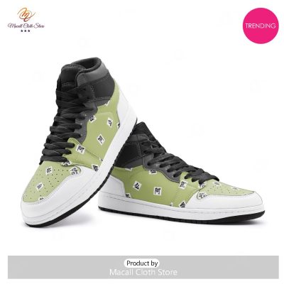 [TRENDING EDITION] Gyomei Himejima Demon Slayer Air Jordan High Top Sneaker - soulcals