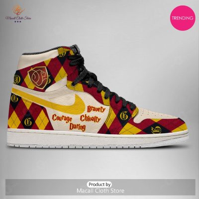 [TRENDING EDITION] Harry Potter Gryffindor Air Jordan High Top Sneakers - Gryffindor Good Traits - soulcals