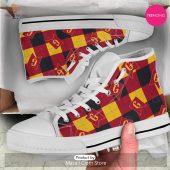 Trending Edition Harry Potter Gryffindor Grid Luxury Air Jordan High Top Sneakers 5 6zzx9.jpg - demo10