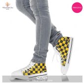 Trending Edition Harry Potter Hufflepuff Grid Icons Air Jordan High Top Sneakers 4 Jts99.jpg - demo10