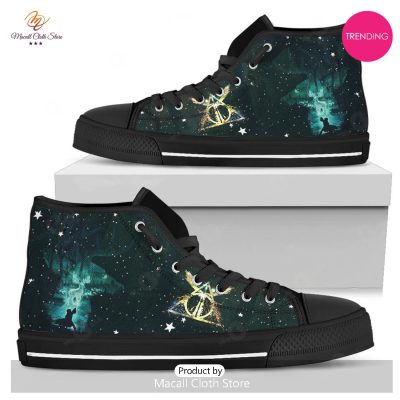 [TRENDING EDITION] Harry Potter Patronus Premium Air Jordan High Top Sneaker - soulcals