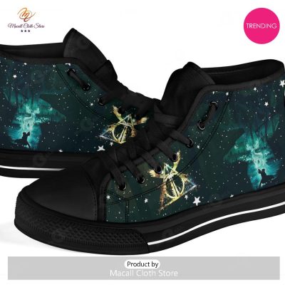 [TRENDING EDITION] Harry Potter Patronus Premium Air Jordan High Top Sneaker - soulcals