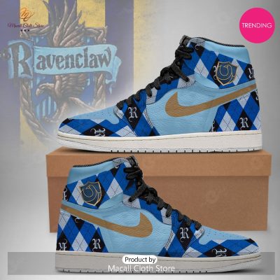 [TRENDING EDITION] Harry Potter Ravenclaw Air Jordan High Top Sneakers - soulcals