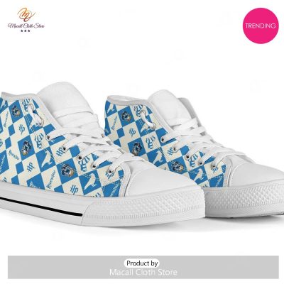 [TRENDING EDITION] Harry Potter Ravenclaw Grid Patterns Air Jordan High Top Sneakers - soulcals