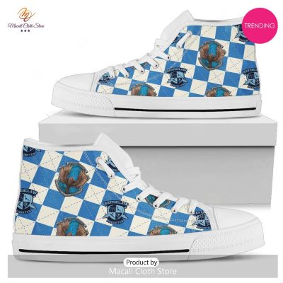 [TRENDING EDITION] Harry Potter Ravenclaw Luxury Air Jordan High Top Sneakers - soulcals