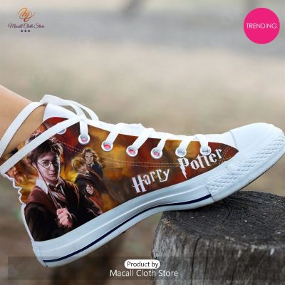 [TRENDING EDITION] Harry Potter - Ron - Hermione Air Jordan High Top Sneaker - soulcals