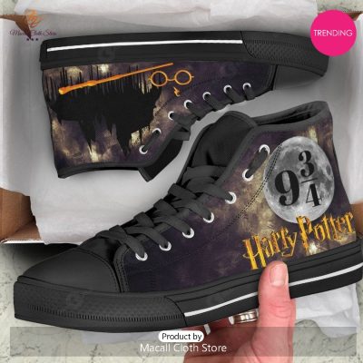 [TRENDING EDITION] Harry Potter Sneakers 9 34 Air Jordan High Top Sneakers - soulcals