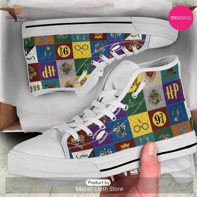 [TRENDING EDITION] Hary Potter Icons Air Jordan Air Jordan High Top Sneakers - soulcals