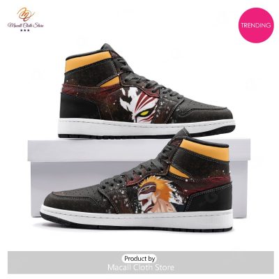 [TRENDING EDITION] Hollow Ichigo Bleach Air Jordan High Top Sneaker - soulcals