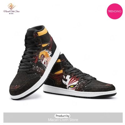 [TRENDING EDITION] Hollow Ichigo Bleach Air Jordan High Top Sneaker - soulcals