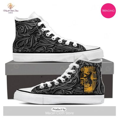 [TRENDING EDITION] Hufflepuff Harry Potter Air Jordan High Top Sneakers - soulcals