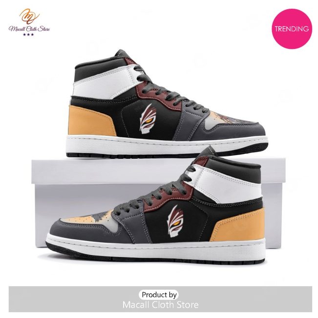 [TRENDING EDITION] Ichigo Kurosaki Bleach Air Jordan High Top Sneakers - soulcals
