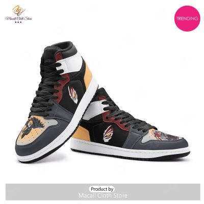 [TRENDING EDITION] Ichigo Kurosaki Bleach Air Jordan High Top Sneakers - soulcals