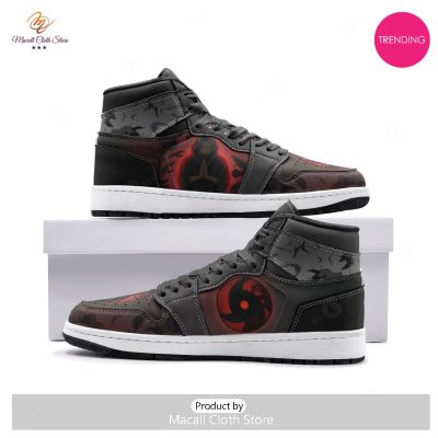 [TRENDING EDITION] Itachi Uchicha Naruto Luxury Air Jordan High Top Sneaker - soulcals