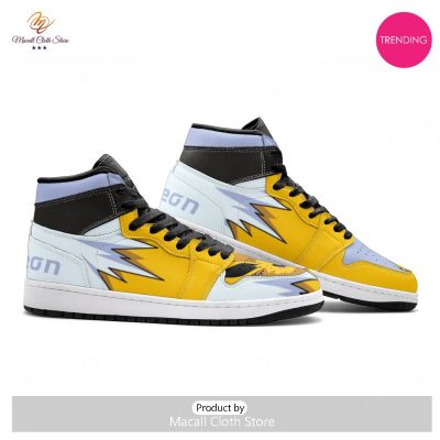 [TRENDING EDITION] Jolteon Pokemon Luxury Air Jordan High Top Sneaker - soulcals