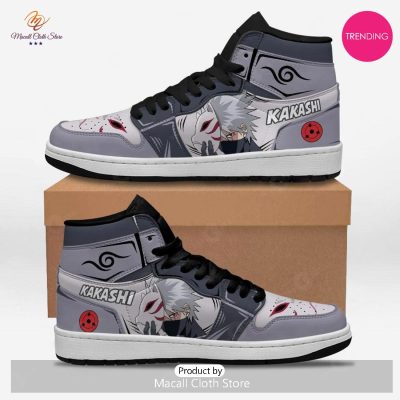 [TRENDING EDITION] Kakashi Anbu Air Jordan High Top Sneaker Anime Shoes For Naruto Fans - soulcals