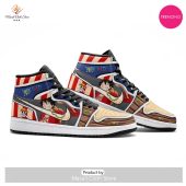 [trending Edition] Luffy One Piece Air Jordan High Top Sneaker Cutting Dash - demo10