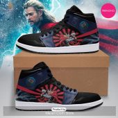 [TRENDING EDITION] Marvel Avengers Thor Premium Air Jordan High Top Sneaker - soulcals