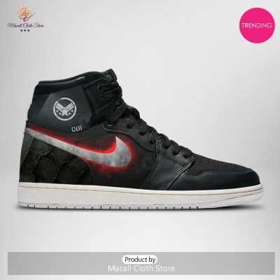 [TRENDING EDITION] Marvel Avengers War Machine Air Jordan High Top Sneaker - soulcals