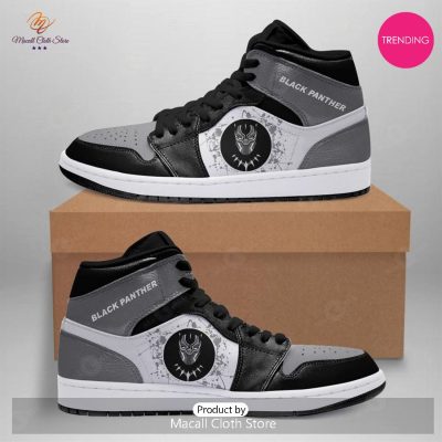 [TRENDING EDITION] Marvel Black Panther Air Jordan High Top Sneaker - soulcals