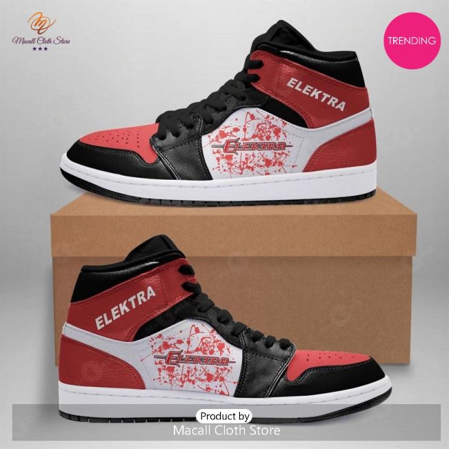 [TRENDING EDITION] Marvel Elektra Air Jordan High Top Sneaker - soulcals