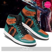 [TRENDING EDITION] Marvel Guardians Of The Galaxy GOTG Star Lord Green Air Jordan High Top Sneaker - soulcals