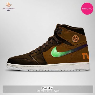[TRENDING EDITION] Marvel Loki Brown Air Jordan High Top Sneaker - soulcals