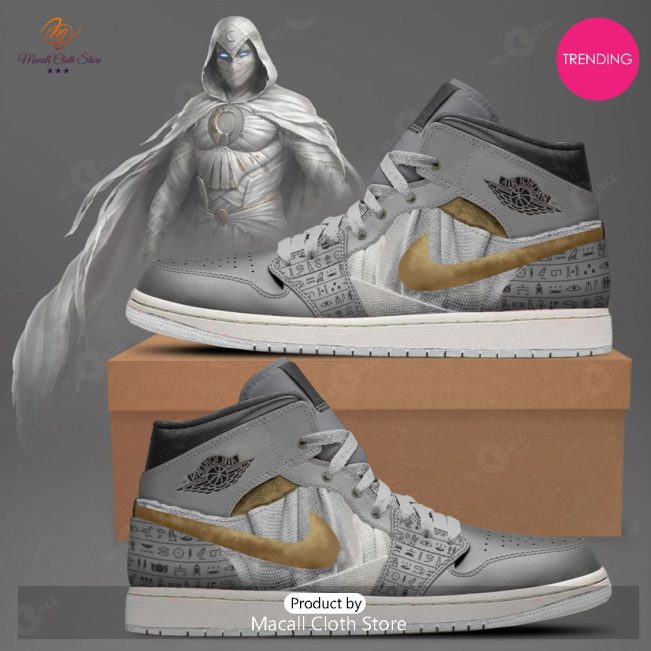 [TRENDING EDITION] Marvel Moon Knight Air Jordan High Top Sneaker - soulcals