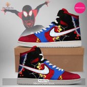 Trending Edition Marvel Spiderman Across The Spider Verse Miles Morales Air Jordan High Top Sneaker 1 Oo7qc.jpg - demo10