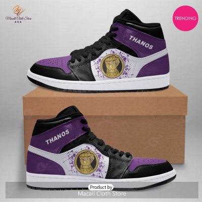 [TRENDING EDITION] Marvel Thanos Air Jordan High Top Sneaker - soulcals